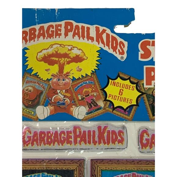 1986 Garbage Pail Kids Stick-On Pictures 6 Stickers Topps Item 7286 - Picture 3 of 7